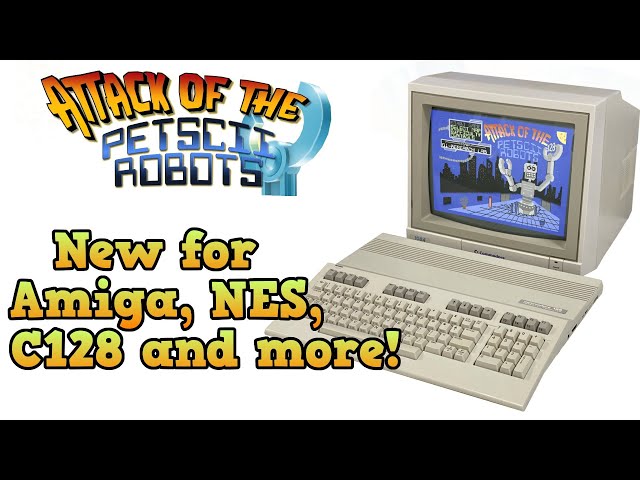 Petscii Robots invade the C128, Amiga, NES and more!
