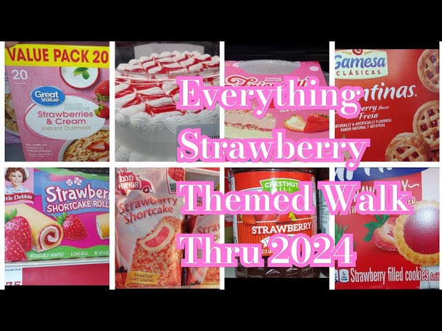 SHOP WITH ME SPECIAL EDITION VLOG 2024/STRAWBERRY SHORTCAKE!!!#strawberry#vlog#sweet#shopping