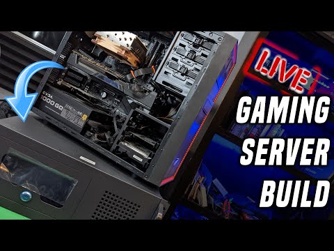 🔴 Live - Building Gaming Server... for everything!