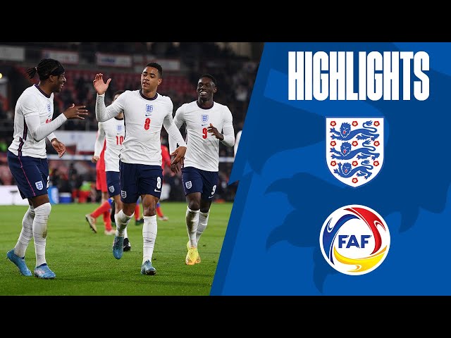 England U21 4-1 Andorra U21 | Jacob Ramsey Gets His First U21 Goal | Highlights
