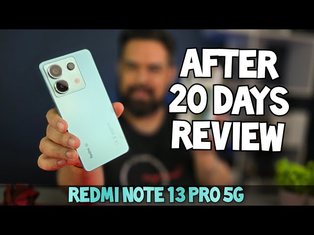 Redmi Note 13 Pro 5G After 20 days Review || Best Mid Range Phone ?