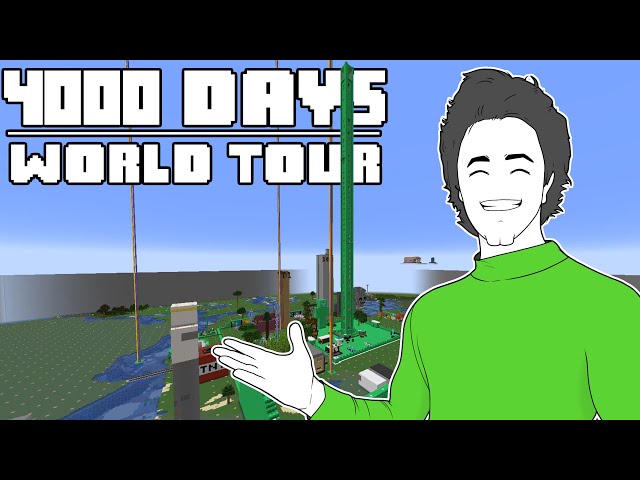 4000 Days - [Hardcore Minecraft] WORLD TOUR