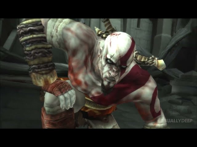 Kratos saves Deimos - God of War Ghost of Sparta
