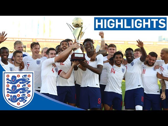 England U21 2-1 Mexico | Young Lions Win Toulon Tournament! | Official Highlights