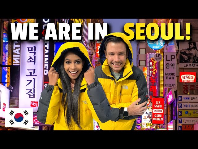 Our first day in South Korea - First time in Seoul(서울)