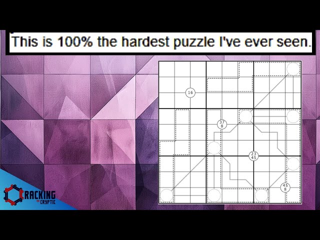 "This Is 100% The HARDEST Puzzle I've Ever Seen"