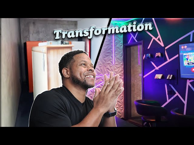 Crazy Room Transformation (Game Room)