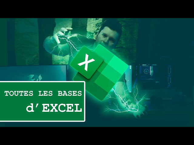 MEGA TUTO : Les BASES de EXCEL - 2H30 de formation gratuite pour débutant sur Excel 2024 !