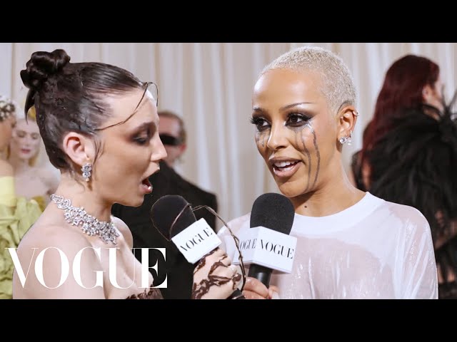 Doja Cat Took Drip to Its Logical Conclusion | Met Gala 2024 With Emma Chamberlain
