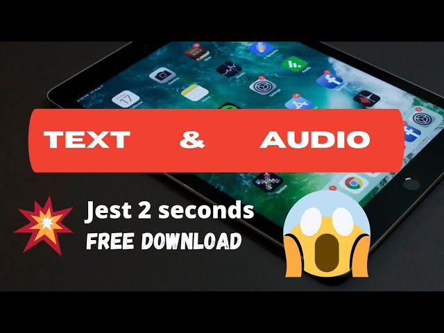 Text to audio converter|how to convert text to audio|best free easy text to audio converter