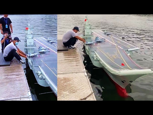 Big Rc Aircraft Carrier - When You are an RC Enthusiast who Lives in China