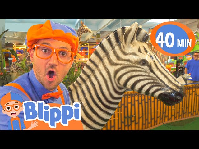 Blippi Learns Jungle Animals | Animals For Kids | Educational Videos For Children
