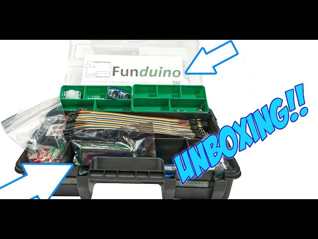 Which Arduino starter set? - Funduino Unboxing