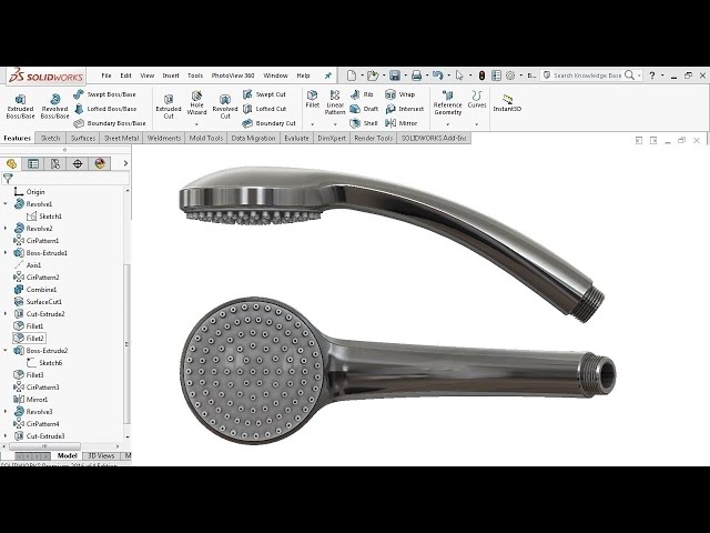 Advanced Surface Tutorial - SolidWorks Tutorial