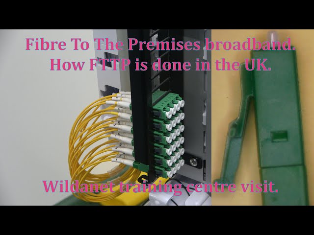 How Fibre To The Premises is done in the UK with a visit to the Wildanet training centre.