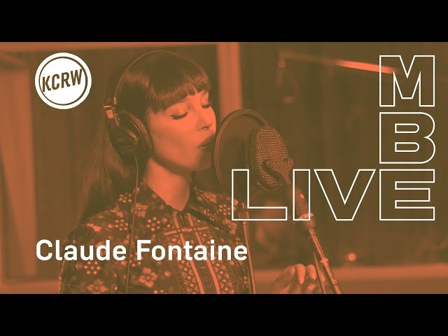 Claude Fontaine performing "Cry for Another" live on KCRW