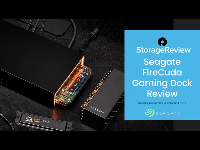 Seagate FireCuda Gaming Dock Hands on Review