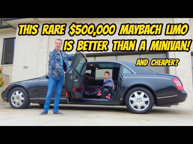 Buying a $500,000 Maybach 62 for OVER 90% OFF, and it's the PERFECT FAMILY CAR!