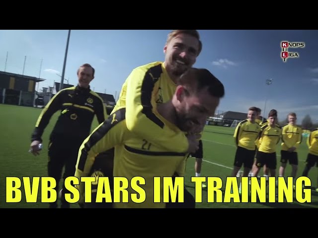 Kult Tuchel veräppelt echte BVB Stars beim Training | Teil 1