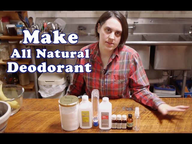 How To Make All Natural (& Cheap) Liquid Spray Deodorant At Home