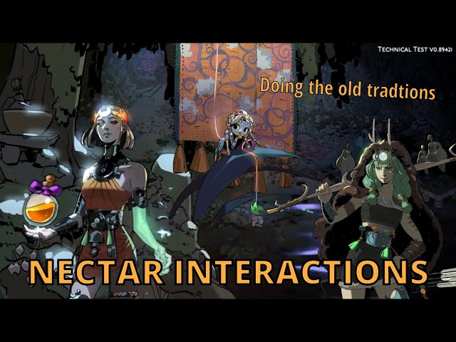 Nectar Interactions | Hades 2 Technical Testing