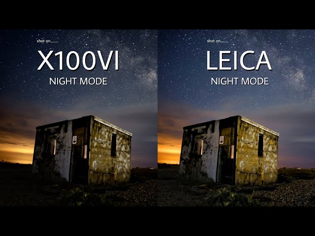 FUJIFILM X100VI VS LEICA Q3 | NIGHT MODE | Camera Test