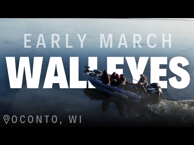 Fishing Oconto Walleyes in Cold Conditions (FULL SHOW)