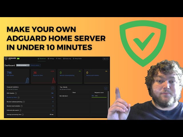 How to make an Adguard Home Server in UNDER 10 MINUTES with Docker!