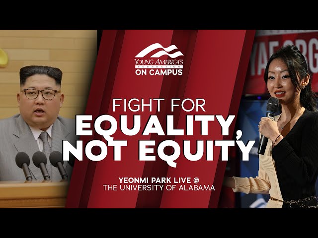 Fight for Equality, Not Equity | Yeonmi Park LIVE at The University of Alabama