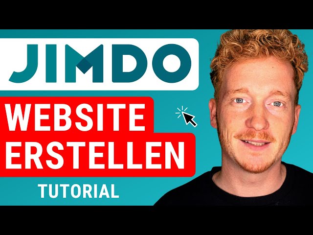 Jimdo Website erstellen - Tutorial für Einsteiger auf Deutsch