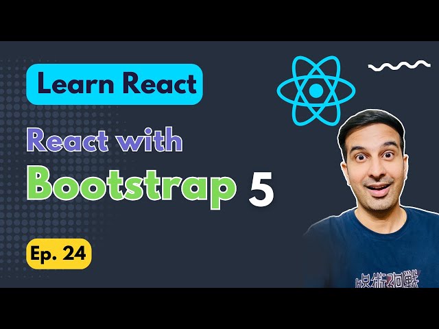 React Project with Bootstrap 5 - Easiest approach #reactjs
