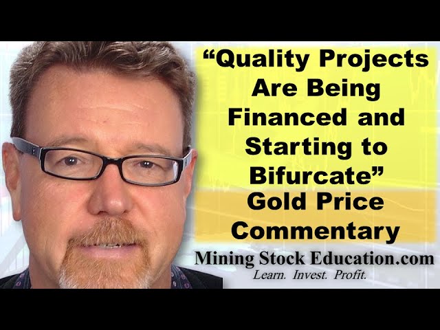 “Quality Projects Are Being Financed and Starting to Bifurcate” says Pro Mining Investor David Erfle