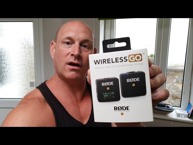 Audio upgrade with Rode wireless go mic,unboxing setup & test,does it sound better?