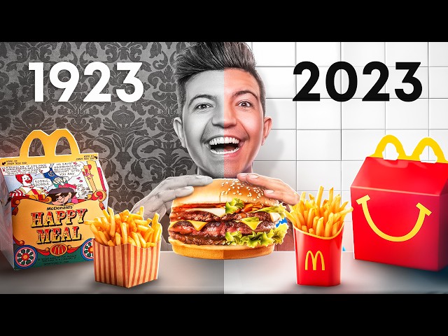 Eating 100 Years of FAST FOOD!
