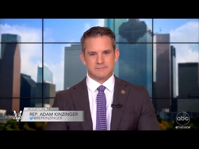 Rep. Adam Kinzinger on RNC Censure and His Fears of a Budding Civil War in America | The View