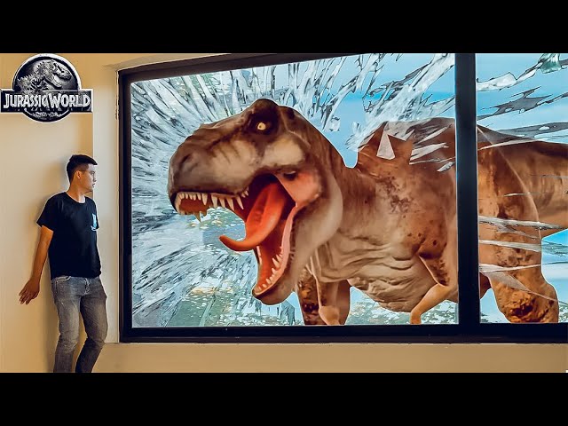 T-Rex Chase Part 1 | Jurassic Park Fan Made Short Film | Ms Sandy