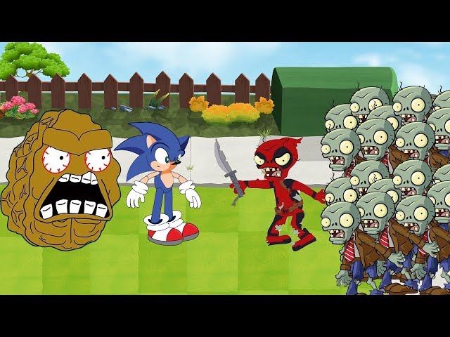Plants Vs Zombies GW Animation - Episode 18 - Sonic vs Zombie Deadpool