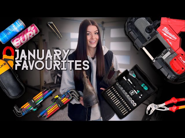 My January Favourites: Tools, Workwear & More  |  Karly the Sparky