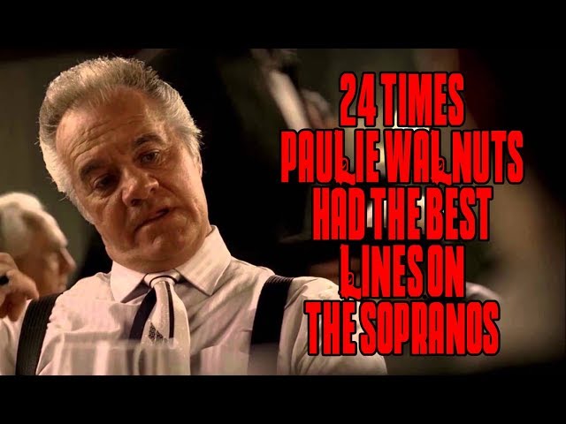 24 Times Paulie Walnuts Had The Best Lines On "The Sopranos"