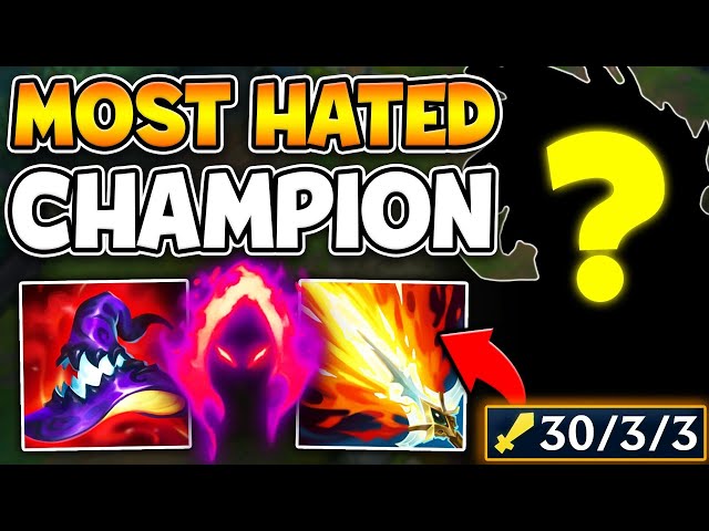 I played my most HATED champion in League of Legends... here's how it went