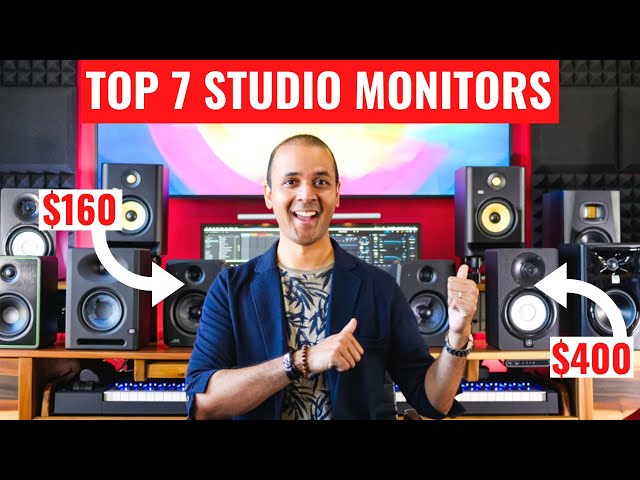 BEST STUDIO MONITORS for Mixing & Music Production at home
