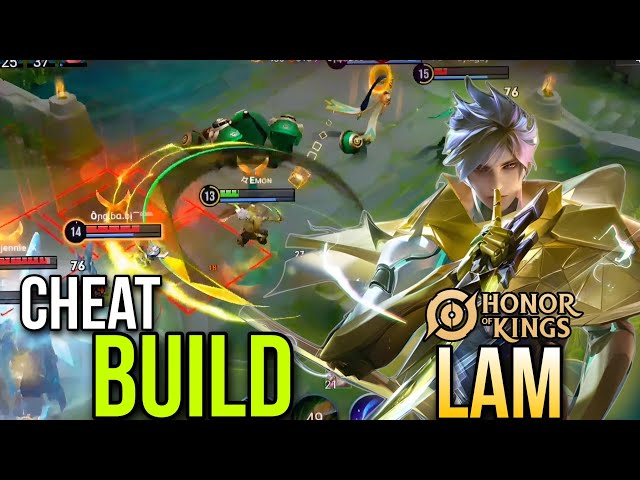 HOK: Lam Gameplay with Best Build & Arcana | Insanely good assassin in Honor of Kings