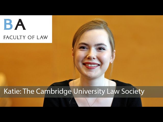 The Cambridge University Law Society: Katie Adamson