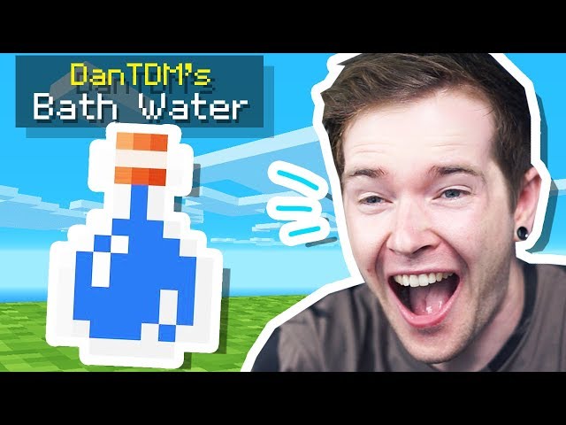 I Sold My Minecraft BATH WATER for MILLIONS! (Skyblock)