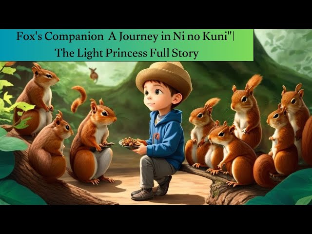 "Fox's Companion  A Journey in Ni no Kuni"| The Light Princess Full Story |Bedtime Kids Moral Storty