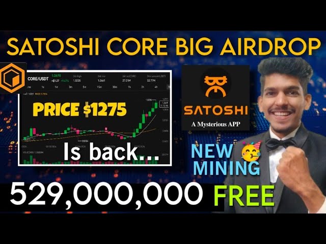 Satoshi Core New Mining $Core DAO Price Today | Ignition incentive program New update | news today