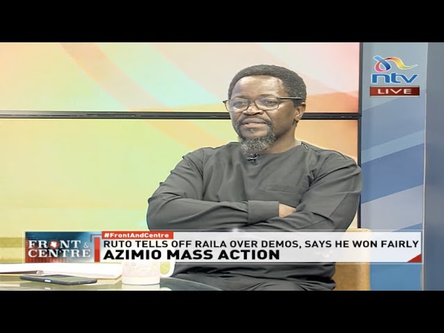Azimio are quite surprised by their success - Prof Alfred Omenya || Front and Centre