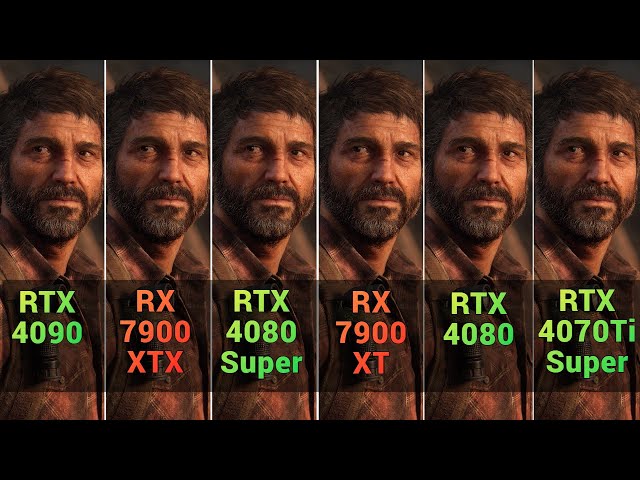 RTX 4090 vs RX 7900 XTX vs RTX 4080 Super vs RX 7900 XT vs RTX 4080 vs RTX 4070 Ti Super