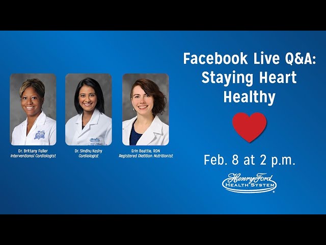 Live Q&A: Staying Heart Healthy