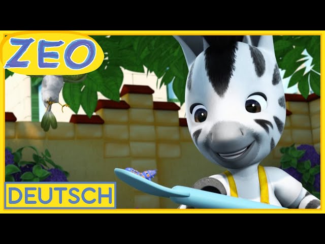Zeo auf Deutsch 🐛 Zenia und die raupe 🦋 süße Cartoons